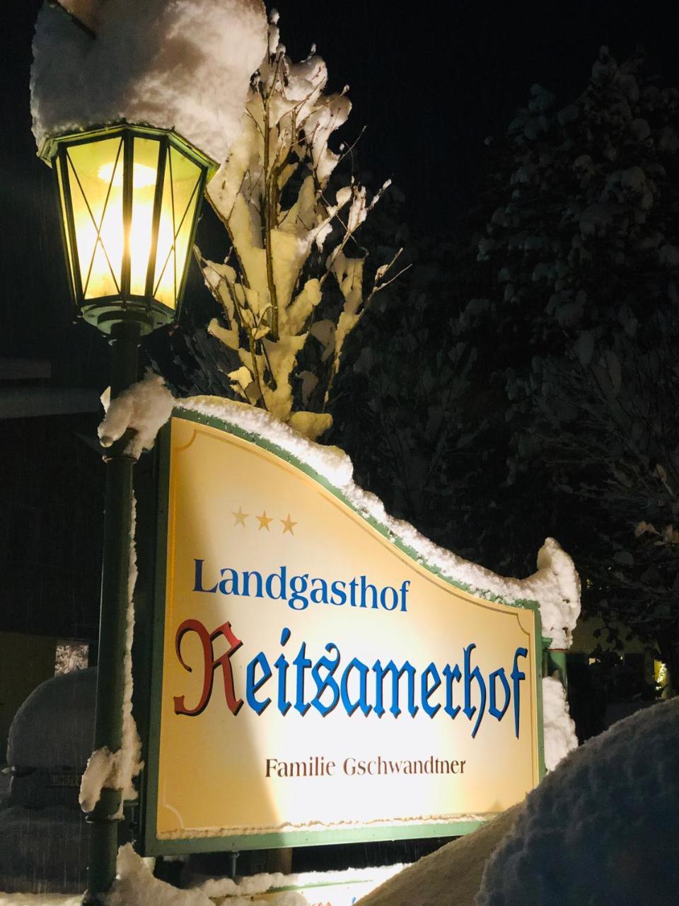 Landgasthof Reitsamerhof Werfen Exteriör bild